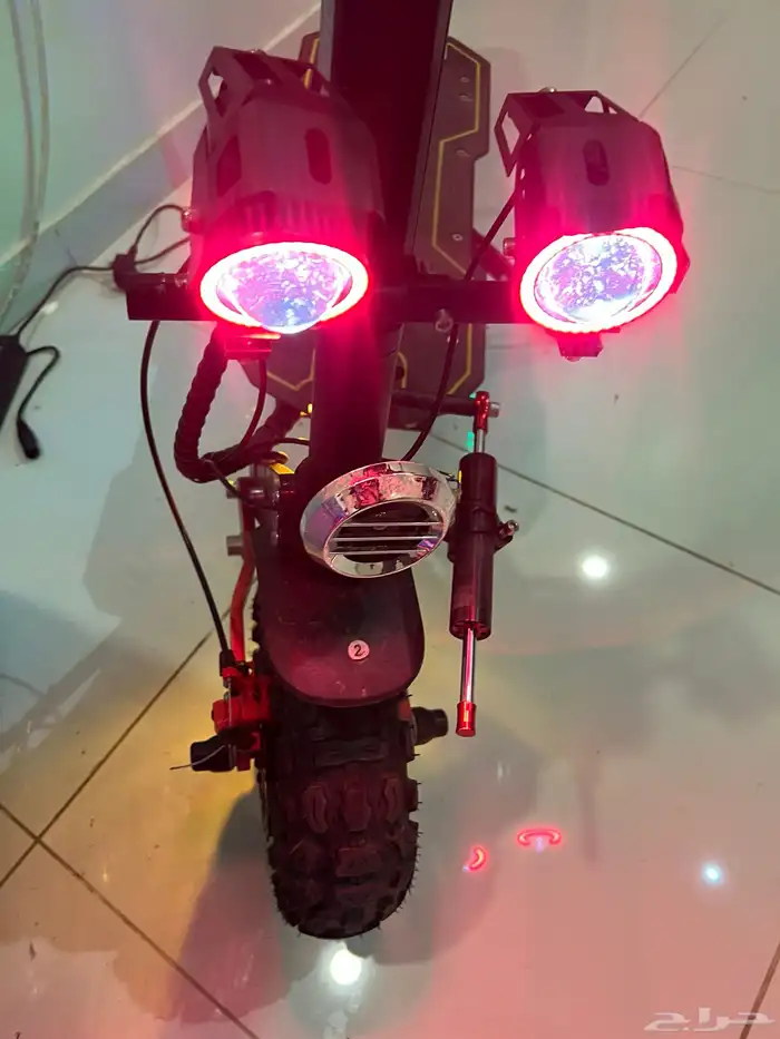 سكوتر الوحش 2 دينمو 3000مستخدم مرتين فقط 0