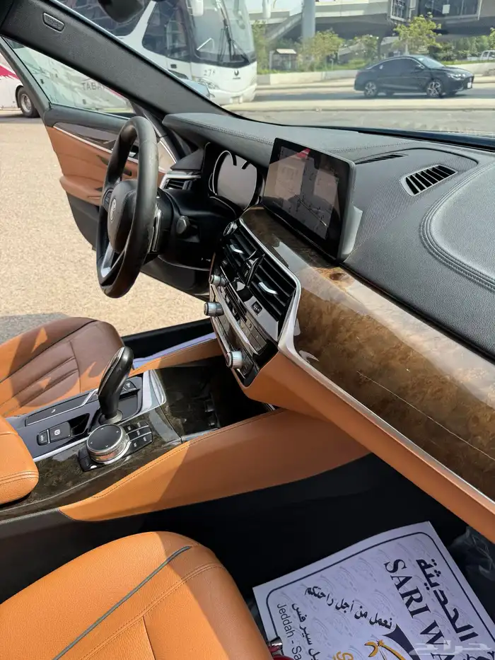 بي ام 530 فل 2017 ماشي 126 الف كيلو قمه في النظافه 52