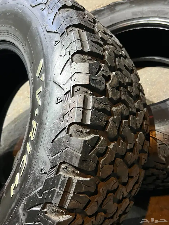 كفرات حجرية مقاس 285 70 17 تاريخ 2024 نوع الكفرات  فيرتش 22