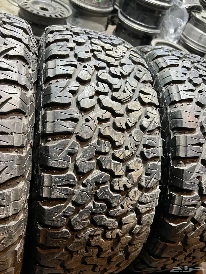 كفرات حجرية مقاس 285 70 17 تاريخ 2024 نوع الكفرات  فيرتش 5