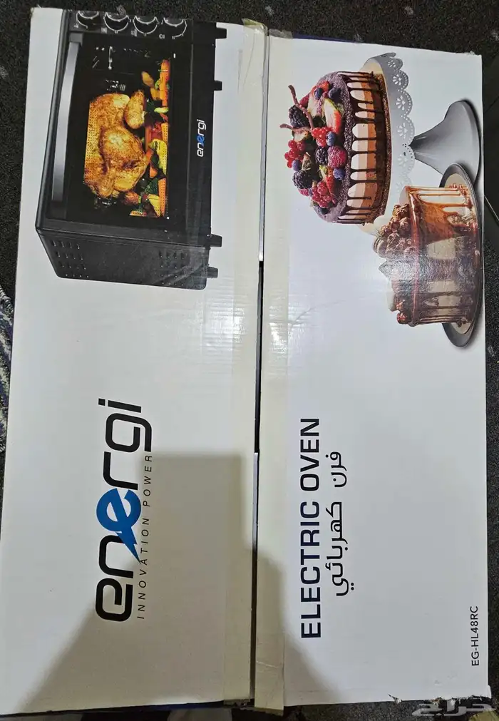 اسلام عليكم ورحمة الله وبركاته.. فرن كهرباء 48 لتر لا مستخدم 2