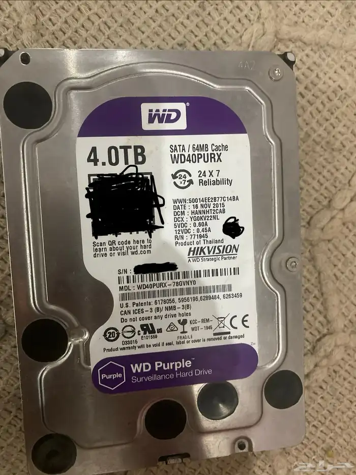 هارد درايف 4 تيرا 1