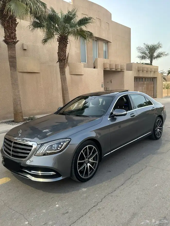 مرسيدس S450 ماشي 45 الف فقط صيانات وكاله 2020 4