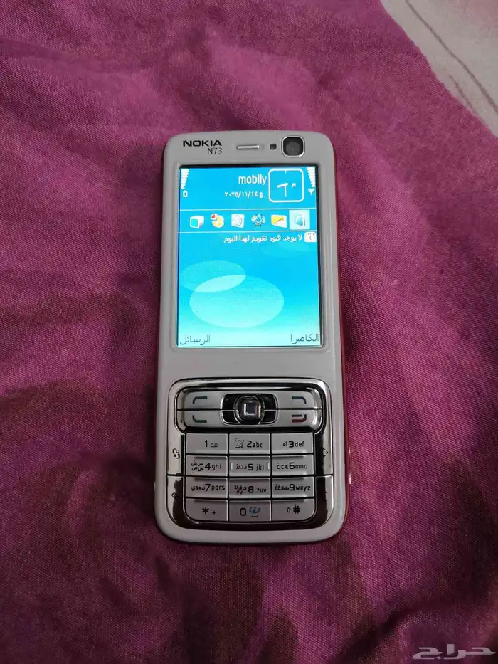 نوكيا N73 فنلندي أصلي بحاله فوق الممتازه 0