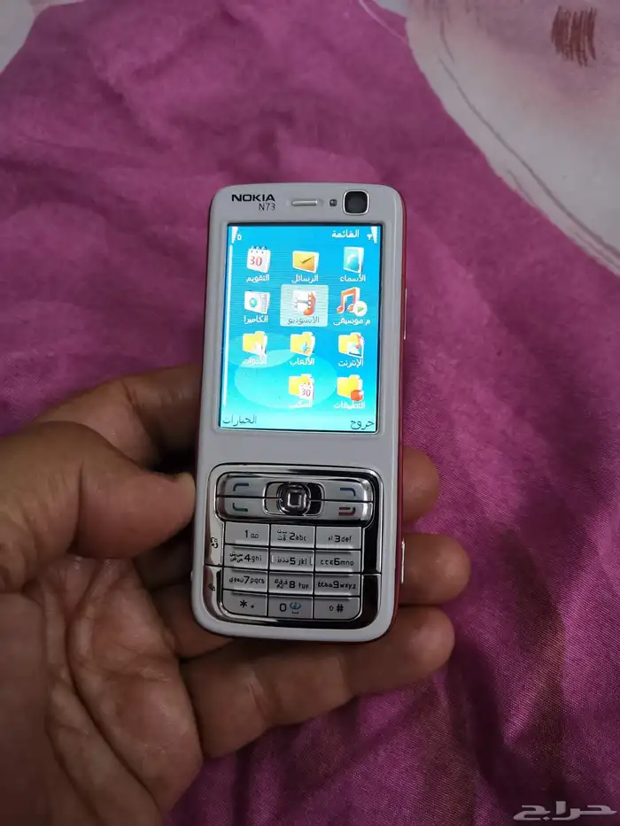 نوكيا N73 فنلندي أصلي بحاله فوق الممتازه 6