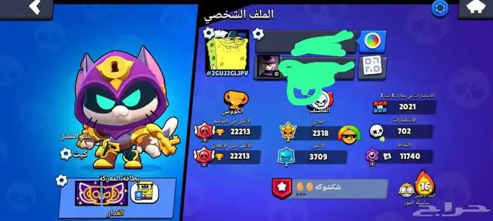 حساب بروال للبيع الحساب نادر جدا 0