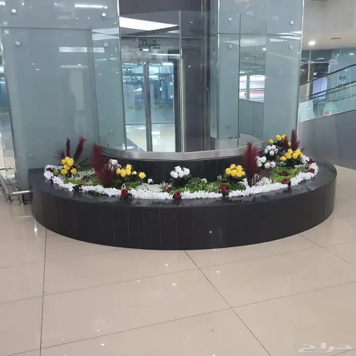 ابو احمد لجميع انواع الديكورات الخارجيه مصبات استيل نوافير 7