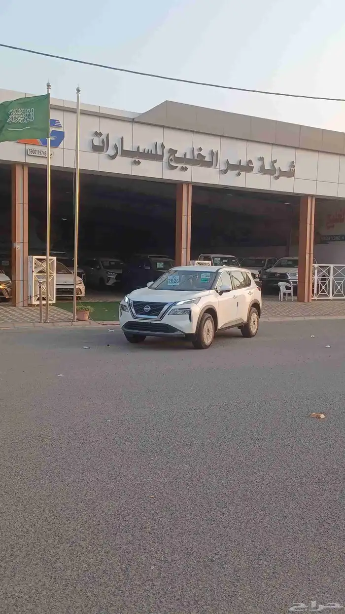 نيسان _اكس تريل _5راكب _ابيض 2026 0