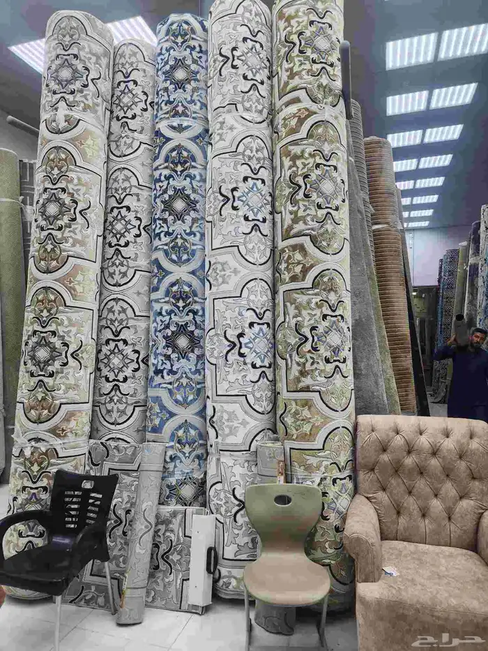 موكت تركي موكت مساجد فنيل شبيه الباركيه بلاط مكاتب 5