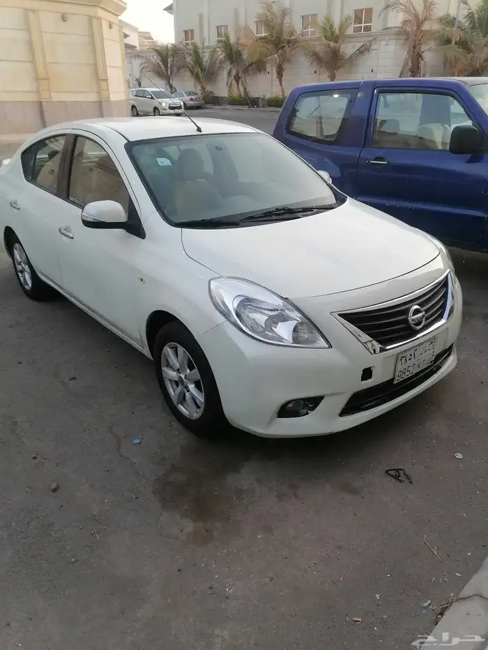نيسان صني 2014 اتوماتيك بصمه مكيف امامي وخلفي مريات كهربا جن 1