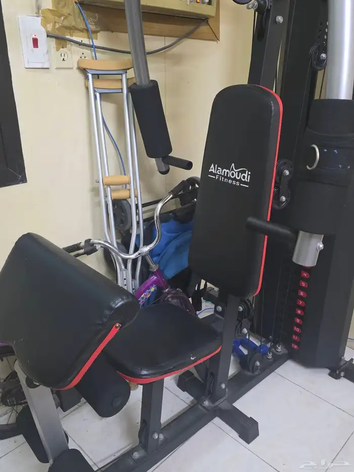 جهاز جيم منزلي بحالة الجديد 0