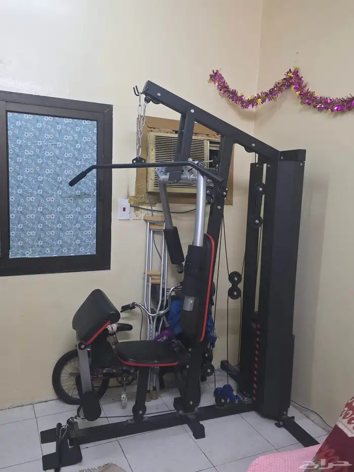 جهاز جيم منزلي بحالة الجديد 1