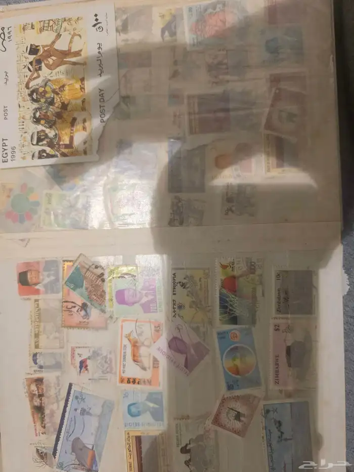 طوابع بريد عمرها اكثر من 20 سنة مشكل 0