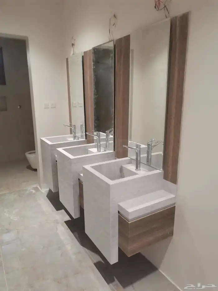 رخام صناعي مغاسل وكونترات واصطح مطبخ تفاصيل أكثر 3