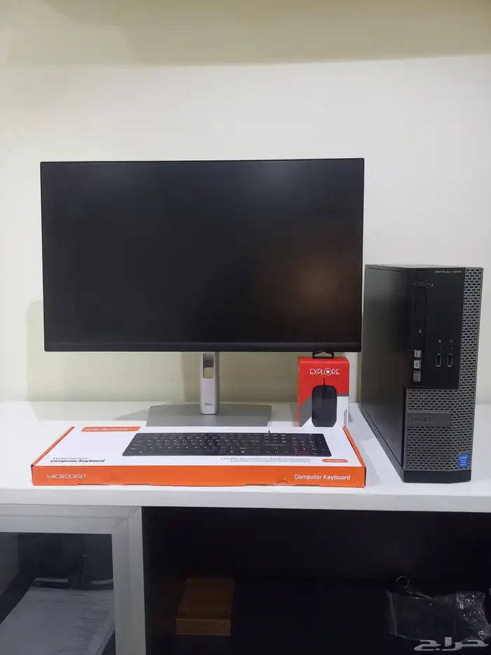 كمبيوتر COREi7 رام 16 نوع DELL مع شاشه 24 Inc 0