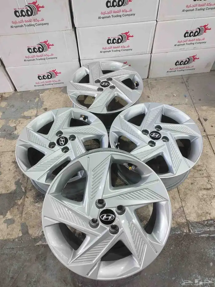 طقم جنوط هونداي اكسنت اصلي وكالة 2024 1