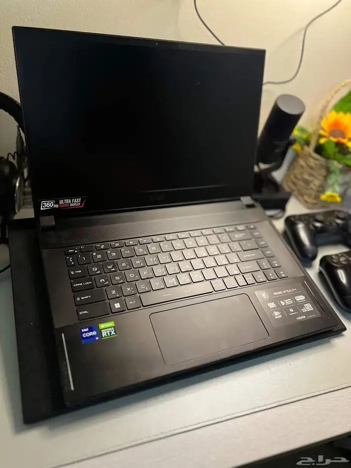 اقوى لابتوب للالعاب من شركة MSI خاص بالالعاب والتصاميم 3