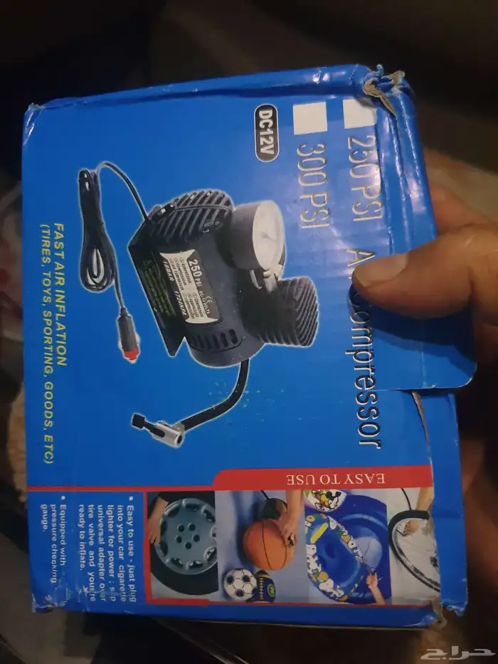 منفاخ هواء 12 فولت بكرتون لم يفتح 1