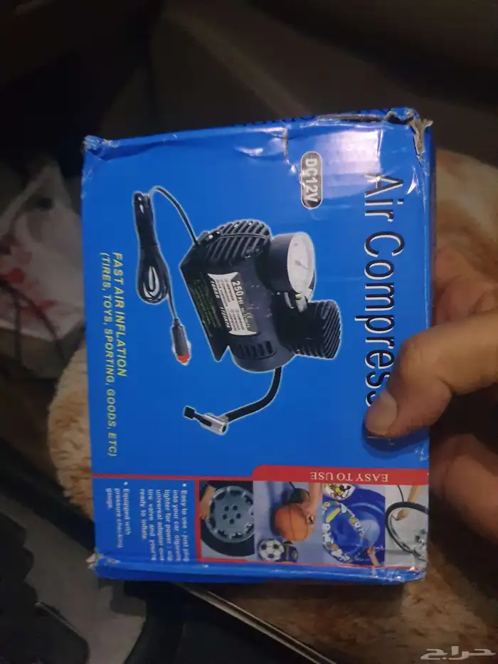 منفاخ هواء 12 فولت بكرتون لم يفتح 0