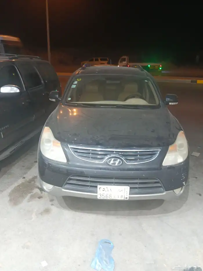 هيونداي فيراكروز الون اسود جيب 6سلندر موديل 2011 6