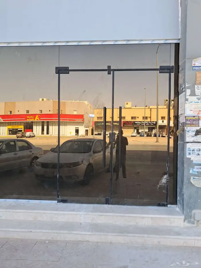 زجاج وجهات سكوريت 12 ملي ابواب زجاج محلات تجارية والمعارض 4