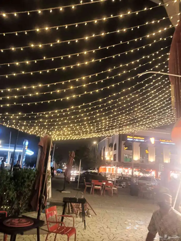 تركيب زينه كافيهات عقود زينه لبمات اضاءه للكافيهات والمنازل 4