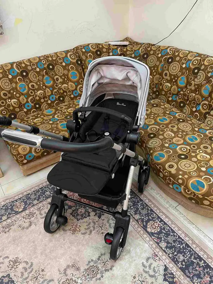 عربيه اطفال سيلفر كروس حالتها ممتازه جدا اتجاهين 7