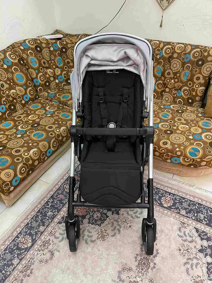 عربيه اطفال سيلفر كروس حالتها ممتازه جدا اتجاهين 4