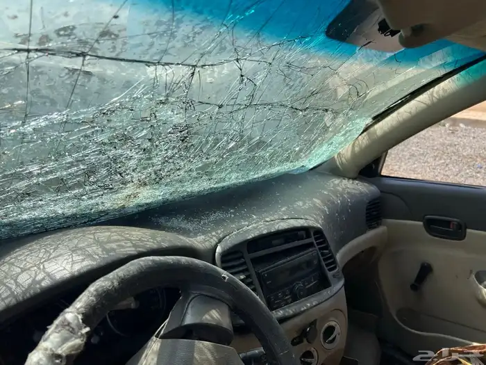 اكسنت 2011 البيع تشليح كامل مصدوم 7