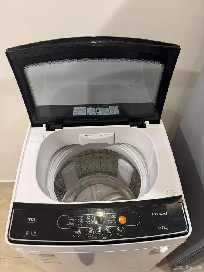 غسالة TCL أوتوماتيك شبه جديدة 8KG 0
