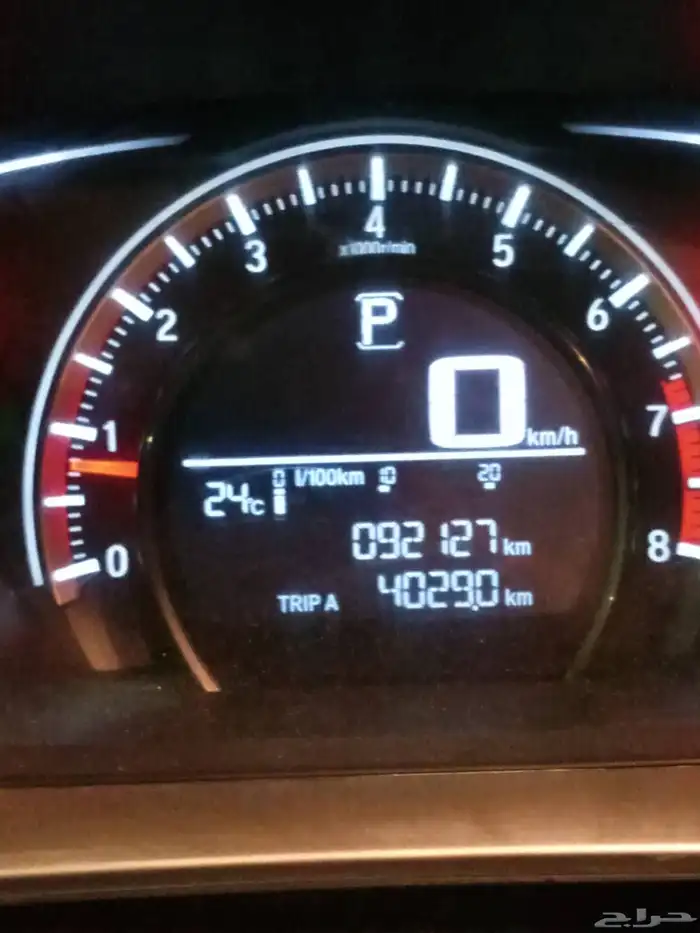 هوندا سيفيك نظيفه جدا ممشى قليل 2017 اقتصاديه بنزين 2