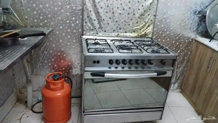 فرن 5 شعلة مع الاسطوانة السعر 600 يال 0