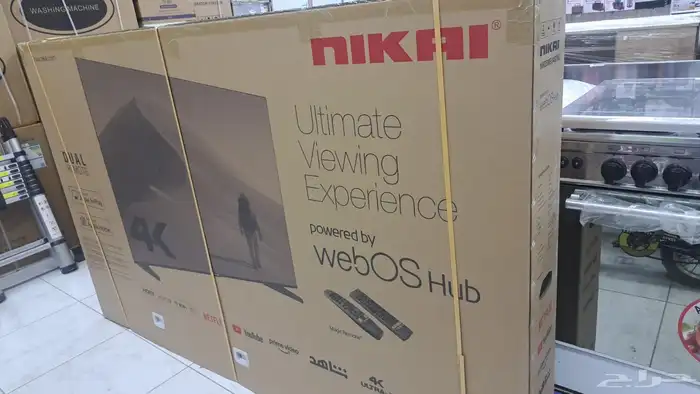 اخر اصدار شاشات تلفزيون سمارت 4k مع توصيل تركيب الدفع عند ا 7