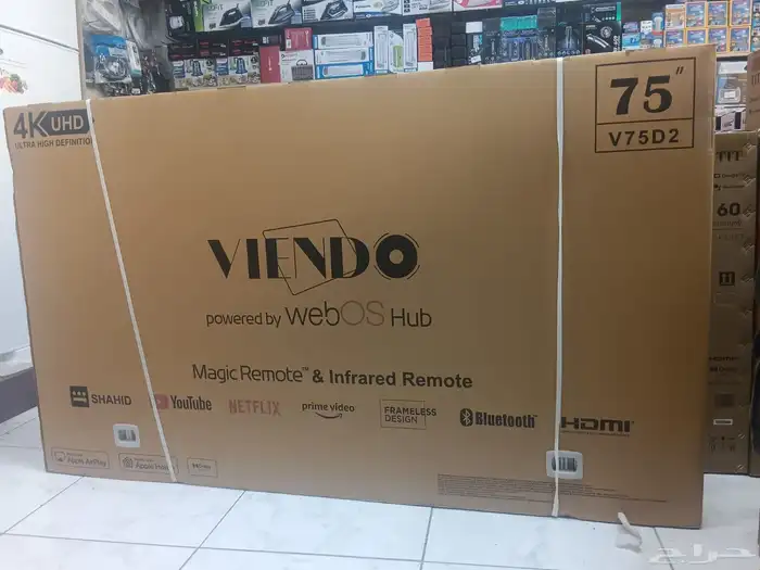 اخر اصدار شاشات تلفزيون سمارت 4k مع توصيل تركيب الدفع عند ا 3