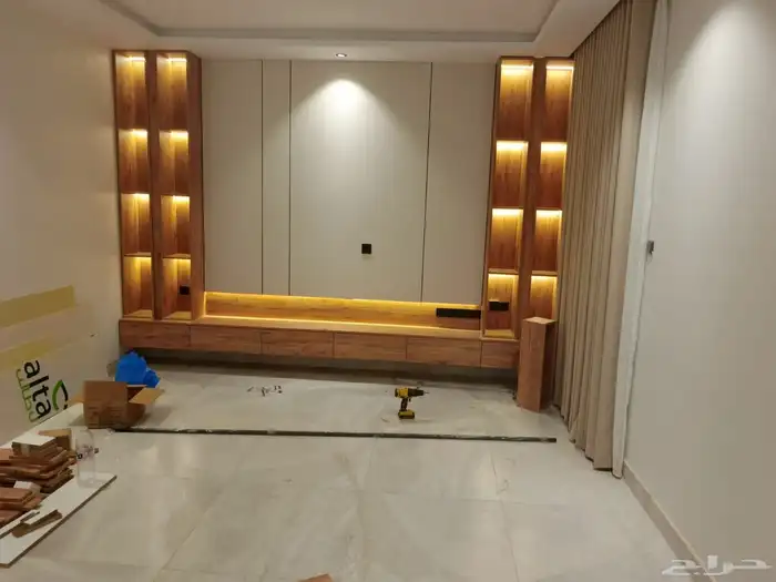 ديكورات جدة   أبو قصي متخصصين في بديل الشيبورد الوح 180 3