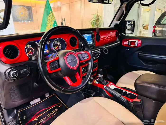 جيب رانجلر 2018 سعودي بحاله ممتازه 6