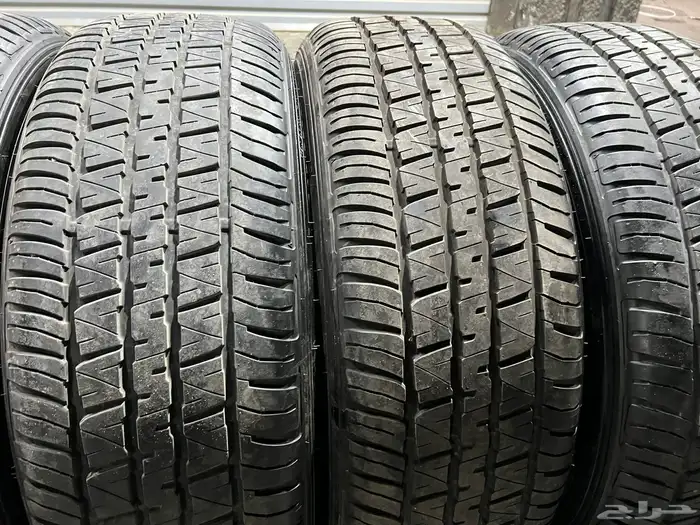 جنوط لاندكروزر اصلي وكاله مع كفرات دنلوب وكاله مقاس 20 34