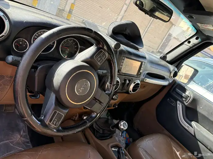 جيب رانجلر 2013 بيع تشليح لوجود مخالفات مروريه 4