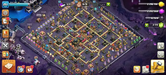 حساب كلاش اوف كلانس بزينه مميزه ونادرة للبيع سعر مغري 0