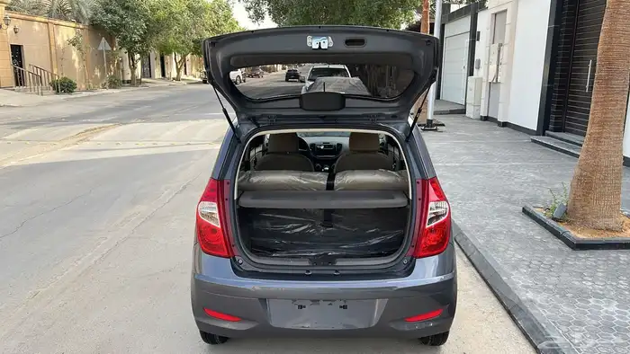 هونداي i10 سعودي وكاله الوعلان مخزنه موديل 2015 8