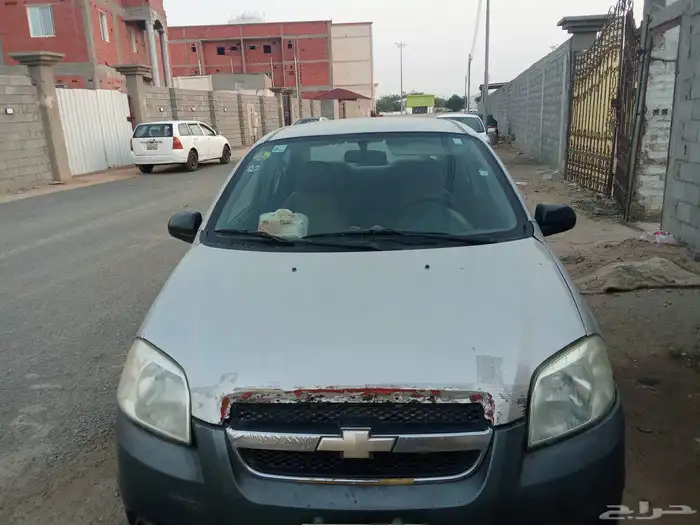 شيفروليه افيو 2009 اتوماتيك مفحوص مجدد الحاله كما هوى موضح 1