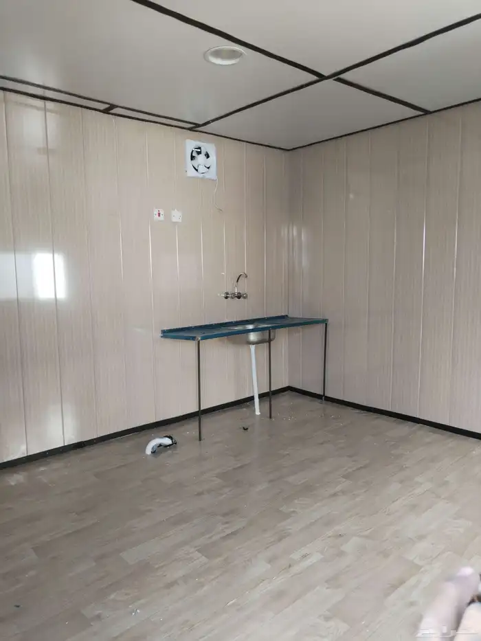 غرف بركسات كرفانات جديد مستخدم اللبيع مع دورت ميةه 7