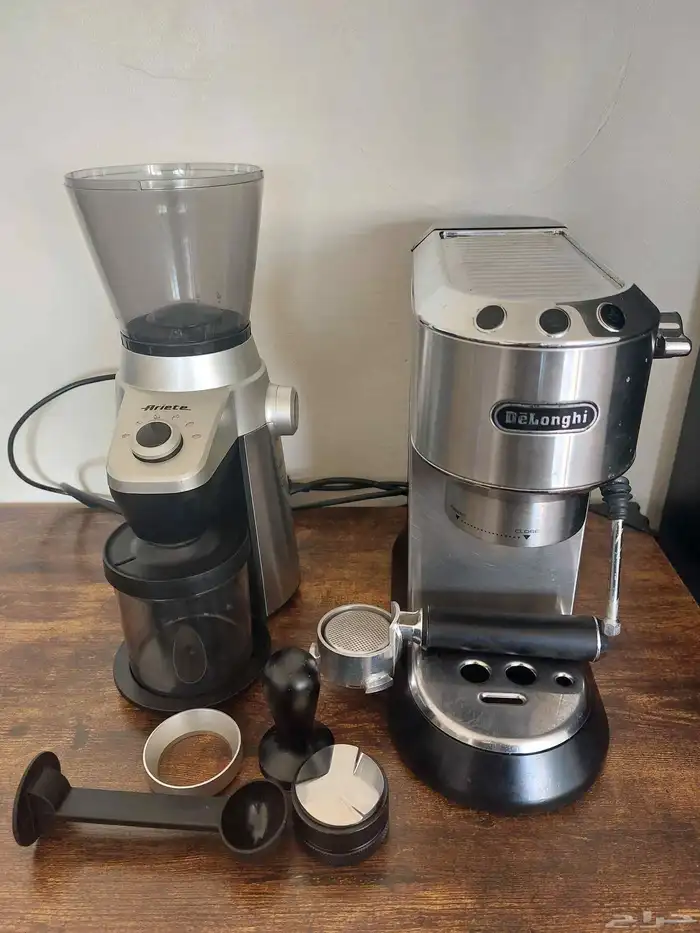 مكينة قهوة ديلونجي ديديكا مع مطحنه 0