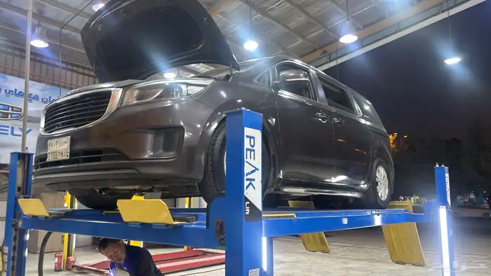 اعرض لكم سيارة كيا البدي مرشوش كامل شرط شاص ارباق شرط 6