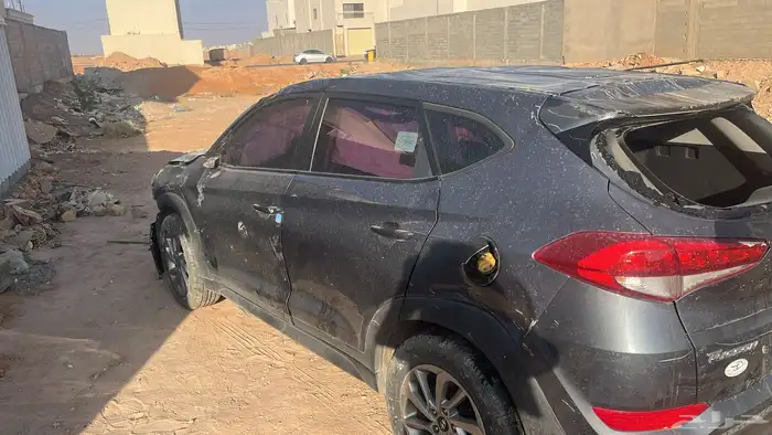 توسان ديزل 2016 منقلب المجمعة 0