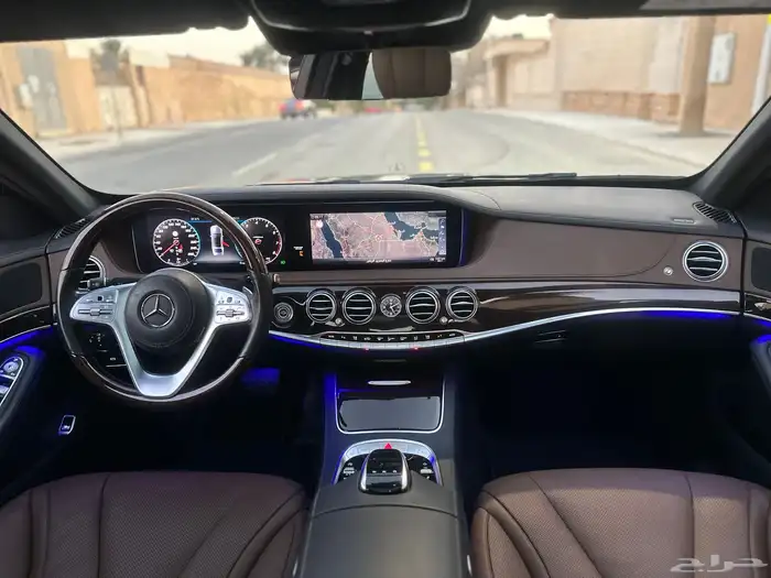 مرسيدس S450 ماشي 45 الف فقط صيانات وكاله 2020 32