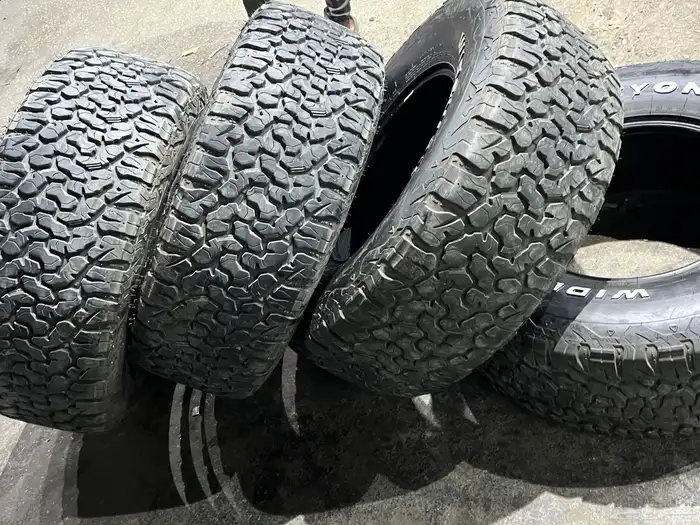 كفرات ودواي نص حجري مقاس 315 70 17 9