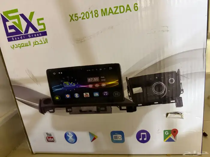 شاشة مازدا 6 من 2016 الى 2018 شبه جديدة 1