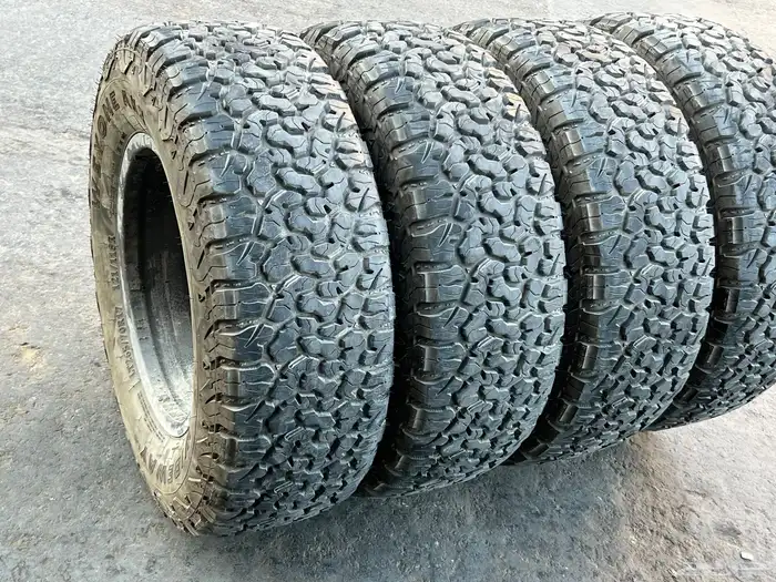 جنوط البرايد فيراني مع كفرات حجرية مقاس 265 70 17 27