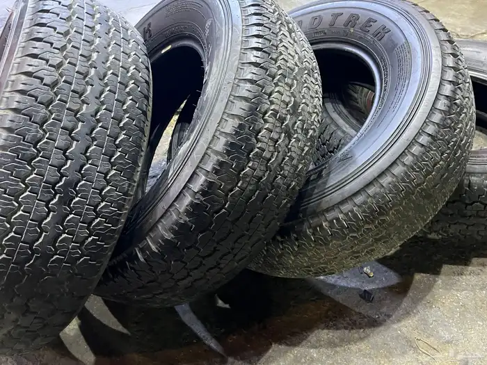 كفرات دلوب  رفرف مقاس 265.70.16 تاريخ 23 21